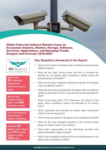 Video Surveillance Market Report