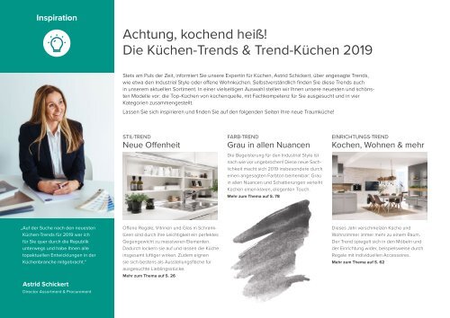 Küchen 2019 - Wir gestalten Zuhause.