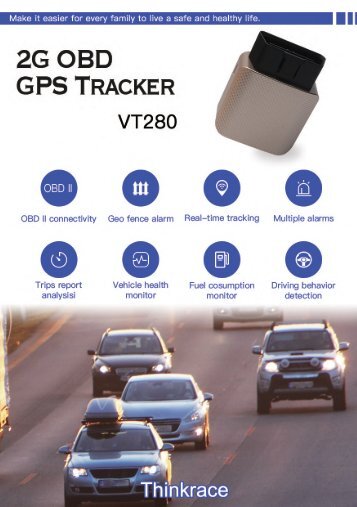 Best Car tracking device | VT280 - ThinkRace