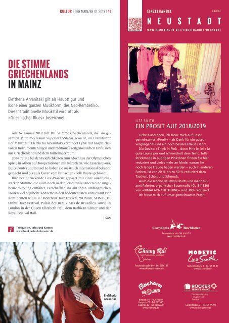 DER MAINZER - Das Magazin für Mainz und Rheinhessen - Nr. 340