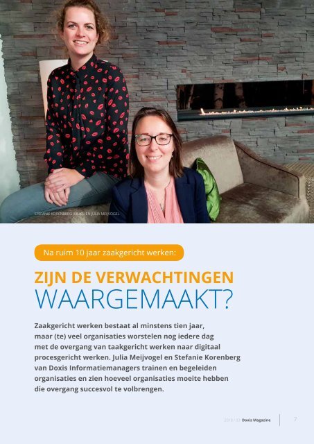 Doxis Magazine najaar 2018