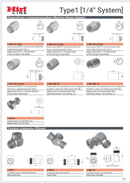  Каталог систем Hirt-Line Type 0_Type 1_ 2018