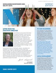 Winter Newsletter 2019