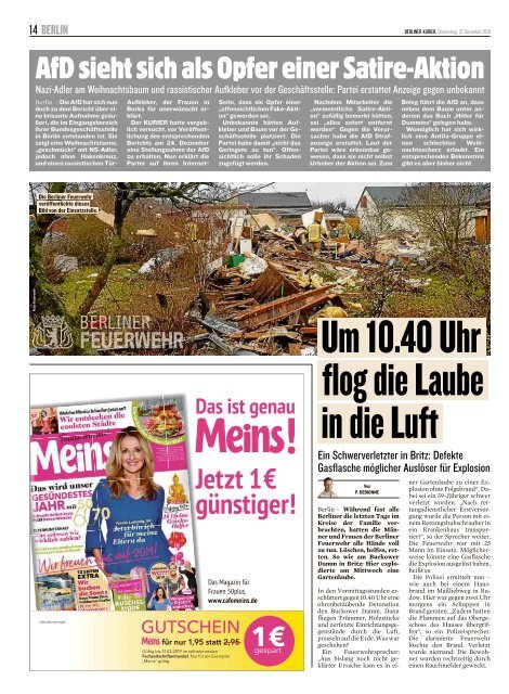 Berliner Kurier 27.12.2018