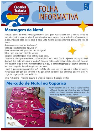 Folha Informativa N.º 5 - 2018