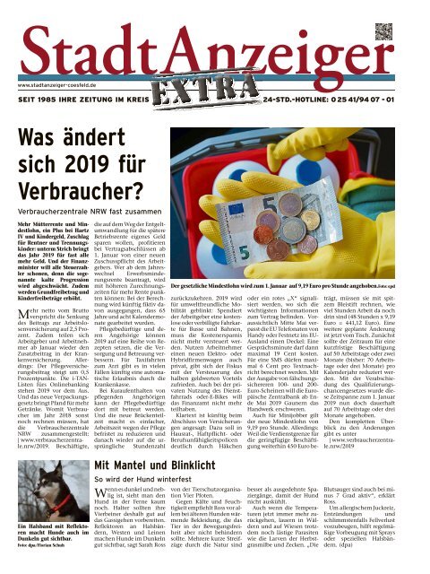 Stadtanzeiger Extra kw 52