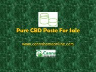 Pure CBD Paste For Sale