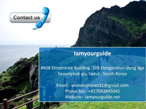 Jeju Island Tour -  Iamyourguide