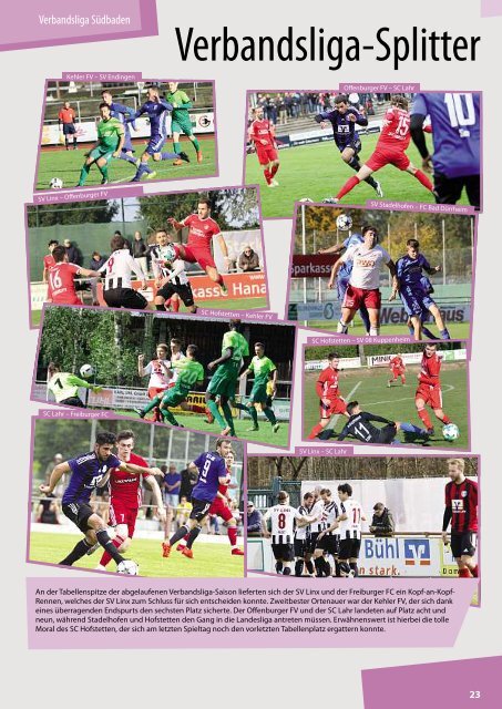 Kicker der Ortenau Sommer 2018/2019