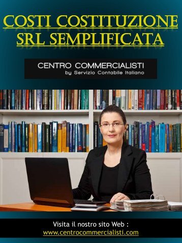 Costi Costituzione Srl Semplificata