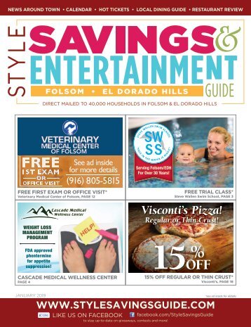 Style Savings and Entertainment Guide; January 2019