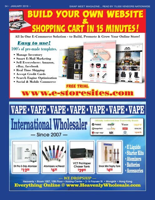 Swap Meet E-Magazine Jan. 2019