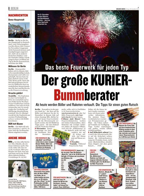 Berliner Kurier 28.12.2018
