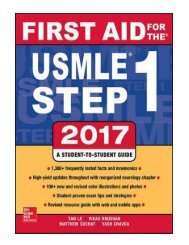 First Aid for the USMLE Step 1 2017