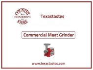 The best models of Commercial meat grinder - Texastastes