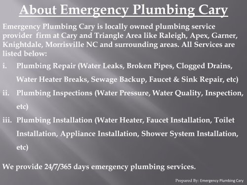 4 Ways of Drain Cleaning in Raleigh NC by Emergency Plumbing Cary