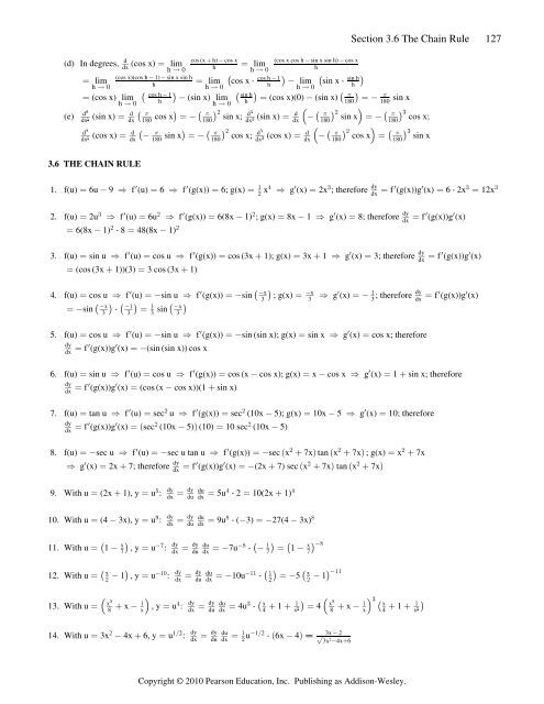 126 Chapter 3 Differentia
