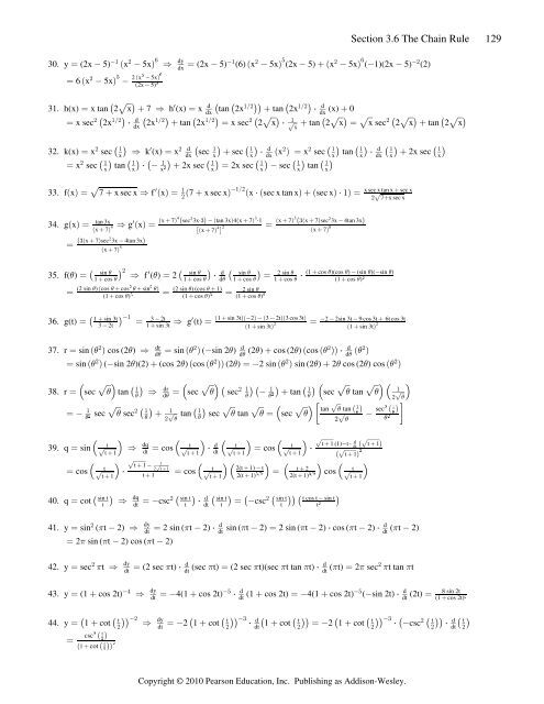 126 Chapter 3 Differentia