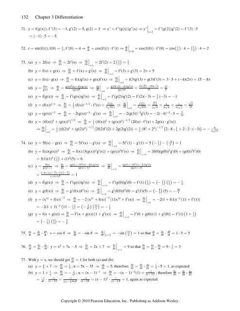 134 Chapter 3 Differentia