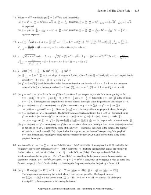134 Chapter 3 Differentia