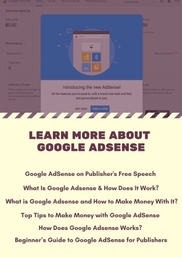 Learn More About Google AdSense