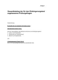 Gesamtkatalog der für den Einbürgerungstest zugelassenen ...