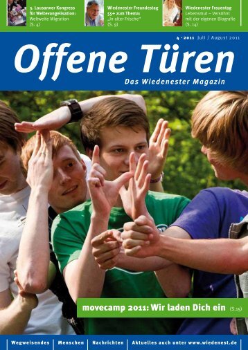 Offene Türen - Missionshaus Bibelschule Wiedenest