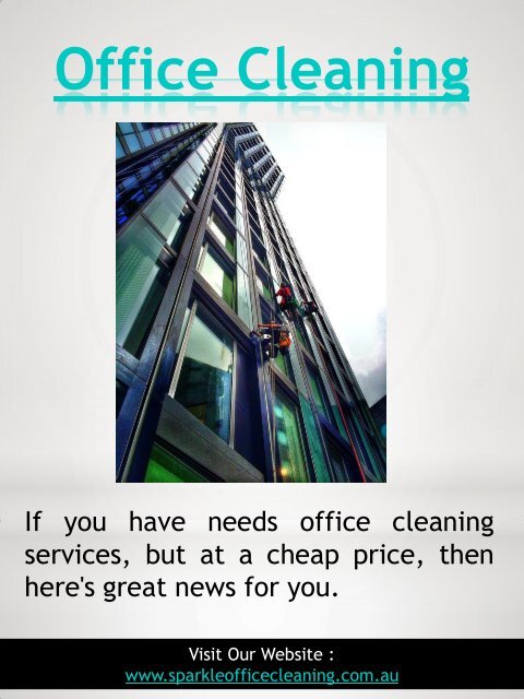 Office Cleaning Companies Melbourne