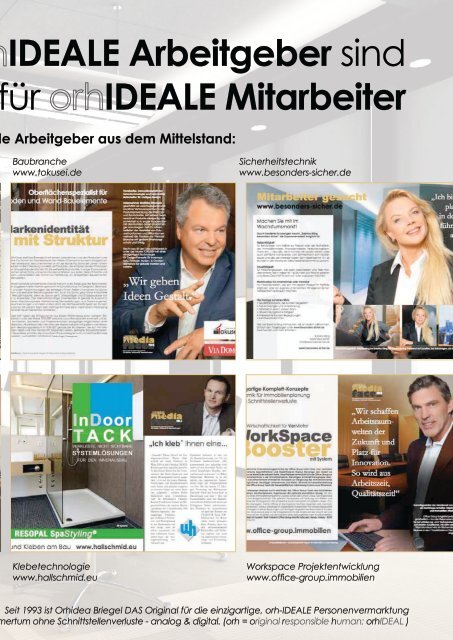 Orhideal IMAGE Magazin - Januar 2019