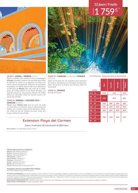 Voyamar Séjours et Circuits 2019