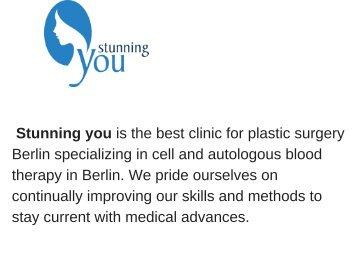 Plastic Surgery Berlin