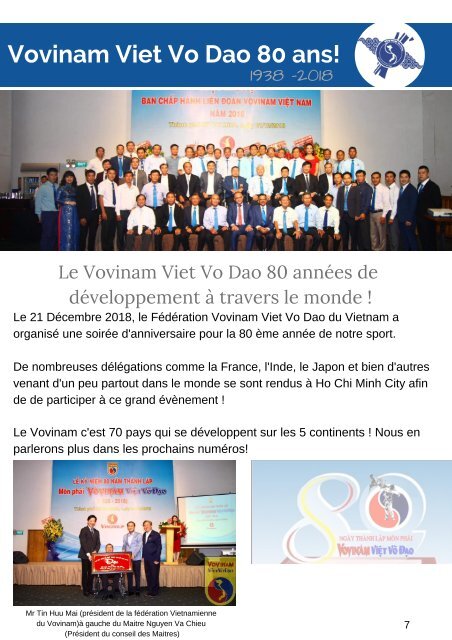 (FR) Vovinam Ulg News N°1