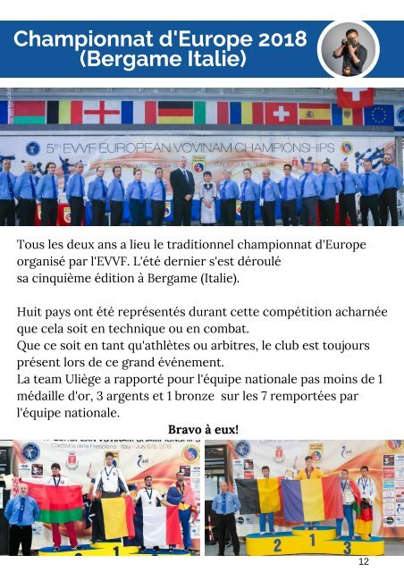 (FR) Vovinam Ulg News N°1