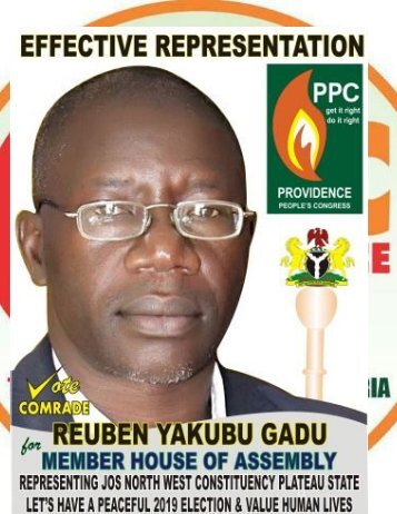 Comrade Reuben Yakubu Gadu! (1)