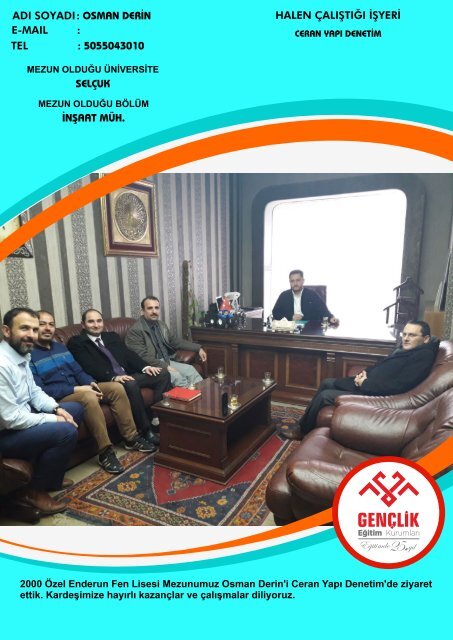 2018 MEZUN ZİYARETLERİ