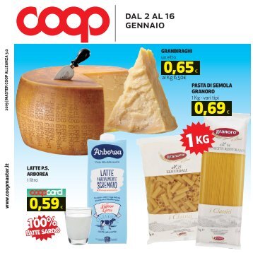 volantino coop 2 gennaio 2019