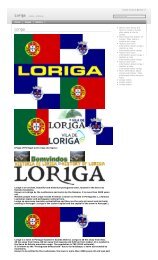 History of Loriga Portugal - História da vila de Loriga Portugal