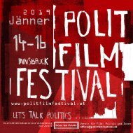 Polit Film Festival programme