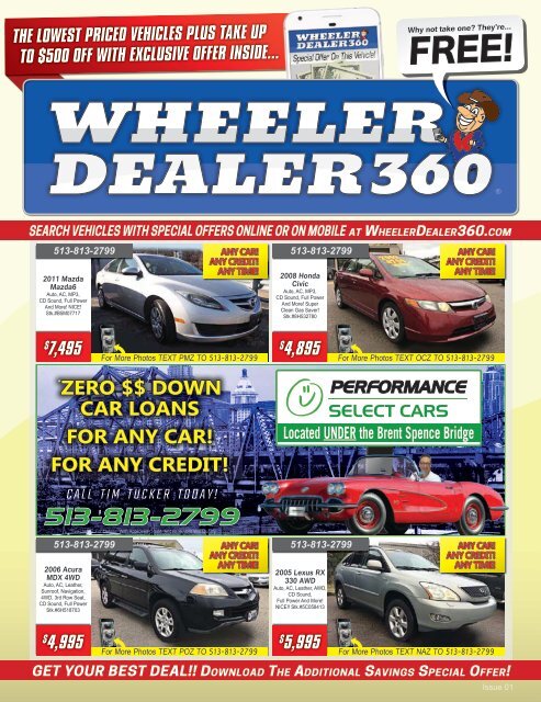 Wheeler Dealer 360 Issue 01, 2019