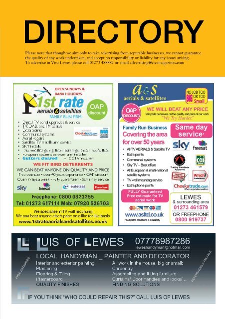  Viva Lewes Issue #148 January 2019