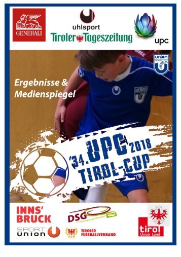 34. UPC Tirol int. Nachwuchscup, Ergebnisse