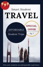 Smart Student Travel Brochure