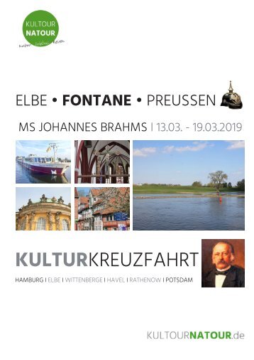 KULTURKREUZFAHRT • ELBE I FONTANE I PREUSSEN