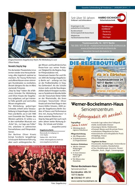 Gazette Schöneberg & Friedenau Januar 2019