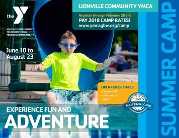 Summer Camp 2019 at Lionville Community YMCA