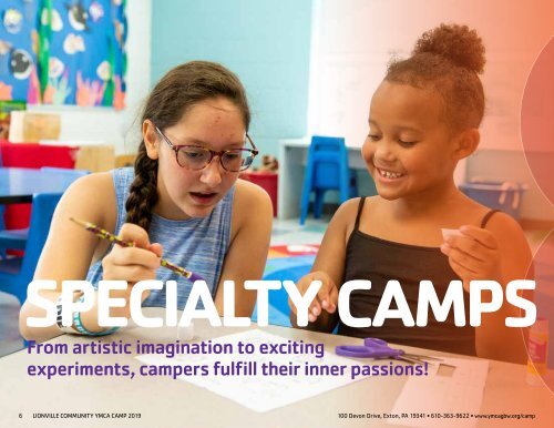 Summer Camp 2019 at Lionville Community YMCA