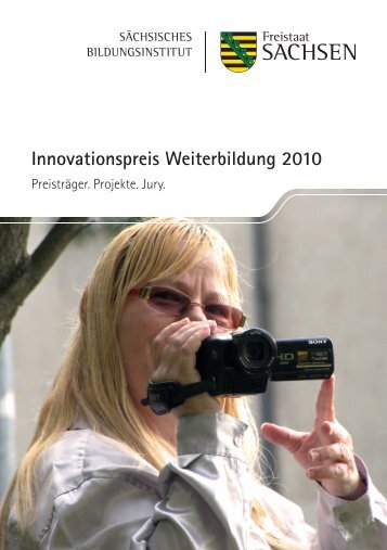 Innovationspreis Weiterbildung 2010 - Sächsischer ...