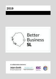 Better Business Sierra Leone Calendar 2019