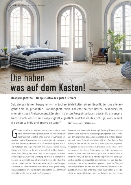 SchlossMagazin Fünfseenland Januar 2019