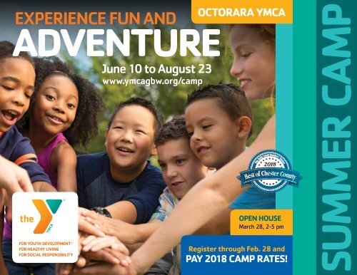 Summer Camp 2019 At Octorara Ymca